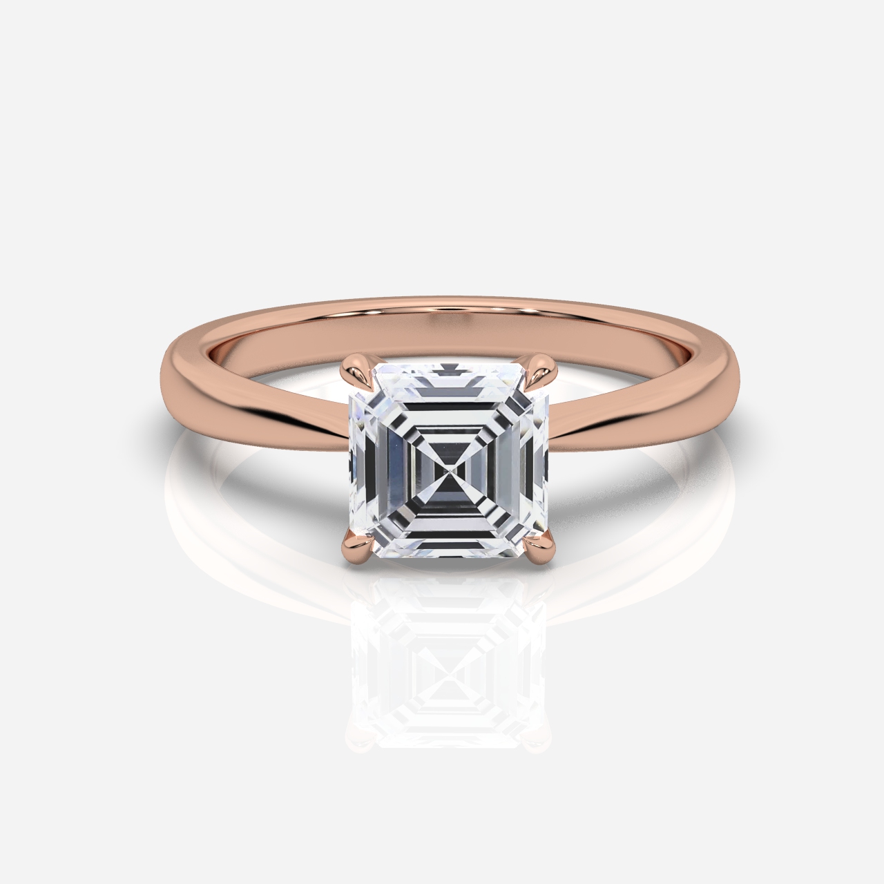 Ava Solitaire Asscher